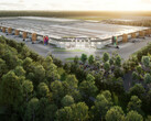 Tesla gigafactory near Berlin - render (Image source: Tesla)