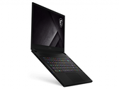 The MSI GS66 Stealth has an 80 W version of the RTX 3080 GPU, but its website does not reveal that. (Image source: MSI)