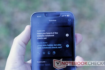 The translations are comparable to those of Google Translate...