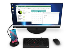Google&#039;s desktop mode still lacks the fit and finish of Samsung DeX or Motorola Ready For. (Image source: Motorola)