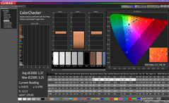 ColorChecker after calibration