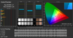 CalMAN - Color Accuracy (calibrated)