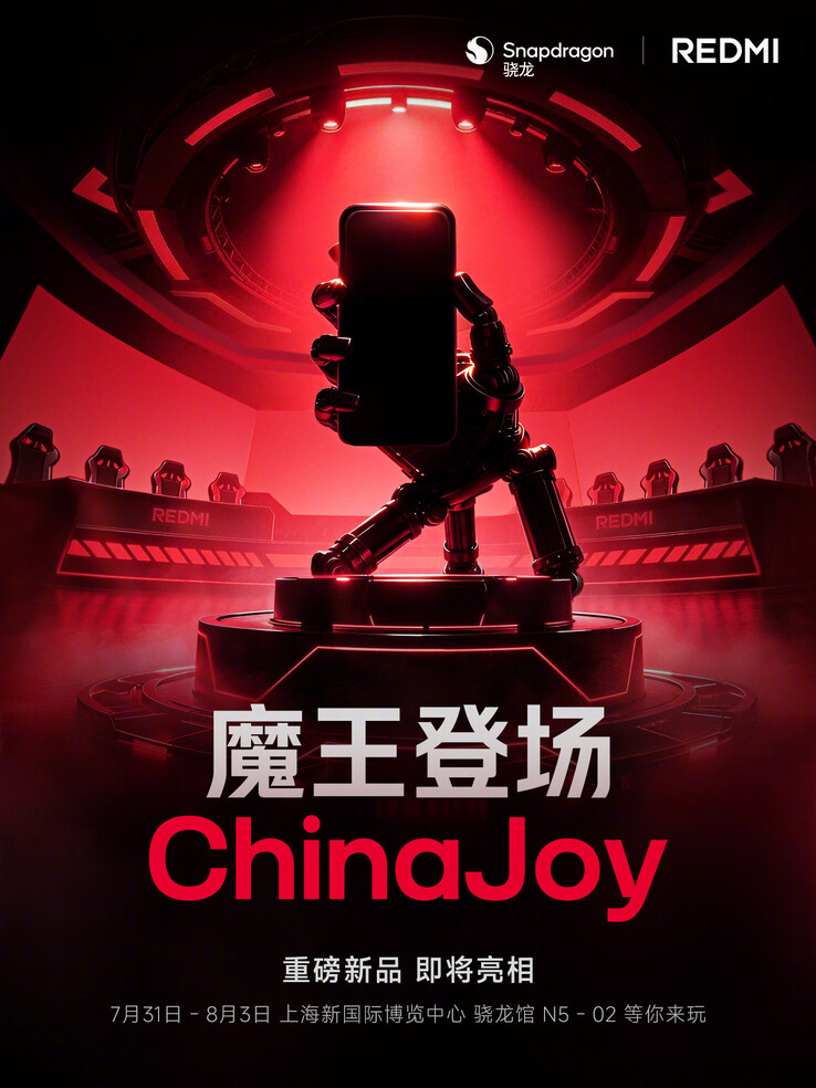 Official poster teasing Redmi’s new device.