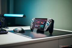 Asus ROG Xbox Ally X. (Image source: Notebookcheck)