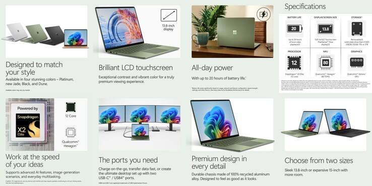 The 13.8-inch Surface Laptop 8.