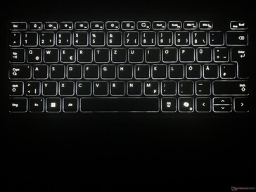 Keyboard backlighting