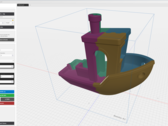 3D slicer free 3D printing tool for small printers with a Benchy on display