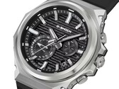 Angled view of the G-Steel-GST-B1000-1A with the black dial.