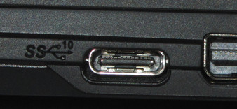 The symbol indicates a USB 3.1 Gen 2 port.