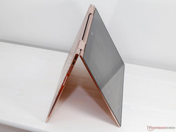 The x360 features a 360 ° hinge