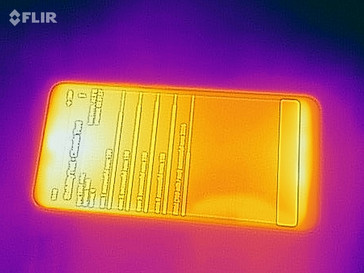 heat distribution - front