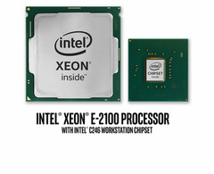 Intel&#039;s new entry-level Xeon E-2100 CPUs are now official. (Source: Intel)