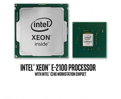 Intel's new entry-level Xeon E-2100 CPUs are now official. (Source: Intel)