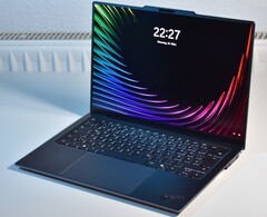 The Lenovo ThinkPad X9 14 Aura Edition is a sleek OLED laptop that&#039;s currently on sale (Image source: Benjamin Herzig)