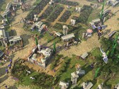 An image showing a city in Age of Mythology: Retold.