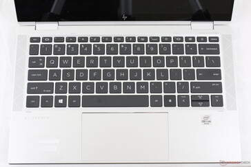 Same size keys as on the EliteBook x360 1030 G4, but some functions keys have been swapped for more useful actions