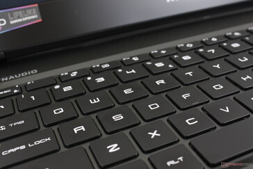 Chiclet keys feel like an Ultrabook in terms of feedback and typing experience