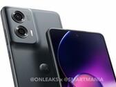 The Moto G Stylus 2024 follows Motorola's new Moto G design language. (Image source: @OnLeaks & Smartmania)
