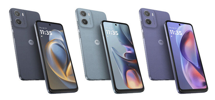 The Moto E15's bottom bezel is much thicker than those on its top and sides. (Image source: Motorola)