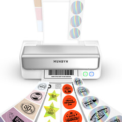 The Munbyn RW405B thermal label printer can last up to 970,000 labels (Image source: Munbyn)