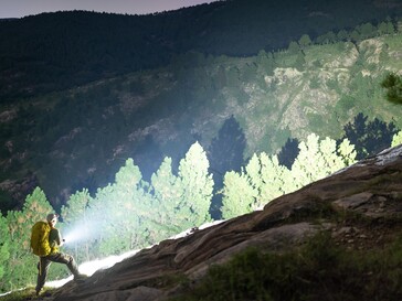 The Olight Marauder 3 has a bright 25,000-lumen floodlight mode.