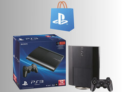 PlayStation Store logo shown above PS3 console (Image source: PlayStation Blog with edits)
