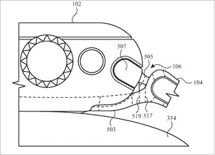 Apple Watch with camera. (Image source: USPTO)