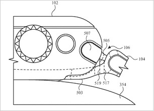 Apple Watch with camera. (Image source: USPTO)