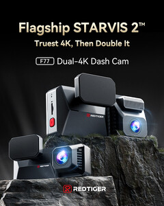 The New Redtiger F77 dash cam (Image source - Redtiger)