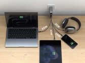 Satechi 145 W GaN charger can charge four devices simultaneously (Image source: Satechi)