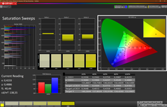 CalMan - Color saturation