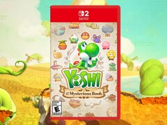 Yoshi and the Mysterious Book physical Switch 2 game shown