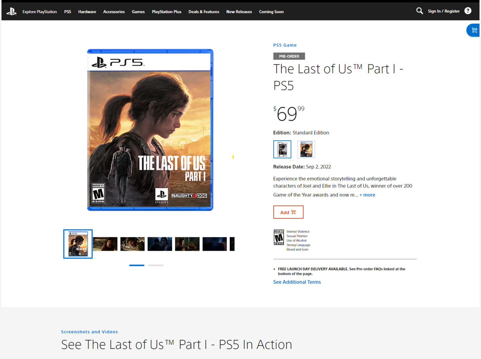 The Last of Us Part I chega hoje – PlayStation.Blog BR