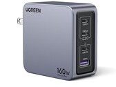 The Ugreen Nexode Pro 160 W GaN charger has a total of four ports (Image source: Ugreen)