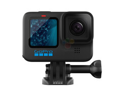 Visually, the GoPro Hero 11 Black looks identical to its predecessor. (Image source: @rquandt &amp; WinFuture)