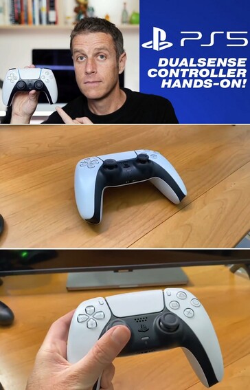 DualSense controller. (Image source: @geoffkeighley via NeoGAF)