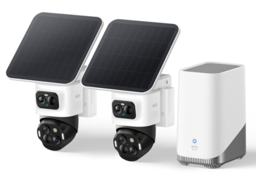 The Anker eufyCam S4 outdoor security camera with the HomeBase S380 (Image source: Anker)