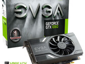 The single-fan EVGA GTX 1060 6GB. (Source: Topachat)