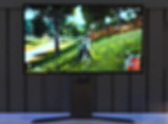LG Display&#039;s new 1440p and 480 Hz panel will span 27-inches across. (Image source: LG via Display Daily - edited))
