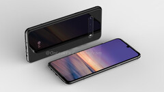 Leaked renders of the LG G9 ThinQ may actually be for the V60 ThinQ. (Source: OnLeaks)