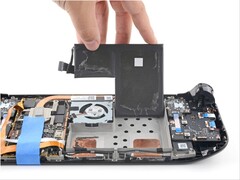 Steam Deck LCD battery replacement by iFixit.