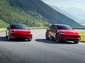 Tesla Model Y and Model 3 in Ultra Red color. (Image source: Tesla)