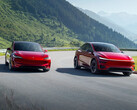 Tesla Model Y and Model 3 in Ultra Red color. (Image source: Tesla)