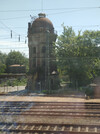 Telephoto lens during a train ride