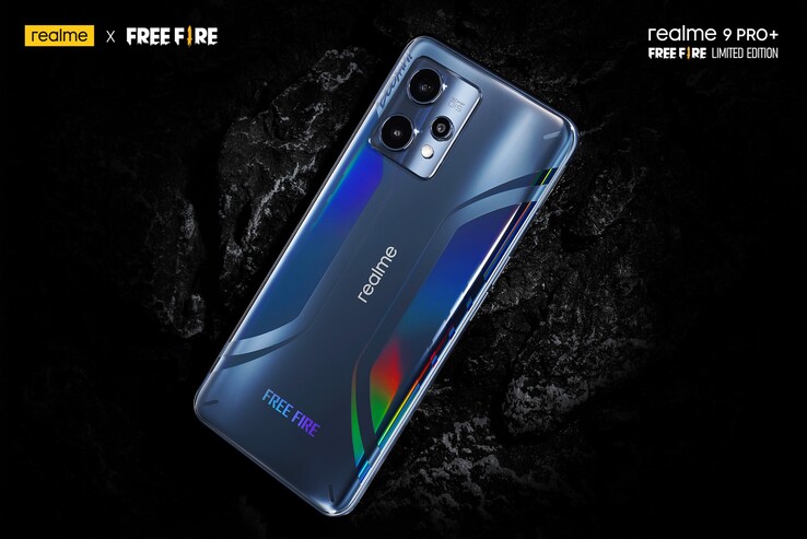 The 9 Pro+ Free Fire Limited Edition will debut soon. (Source: Realme)