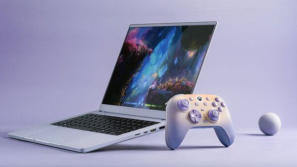 The 8BitDo Ultimate 3 Controller for Xbox - Lavender Edition is compatible with Windows PCs, Android, and Apple devices.