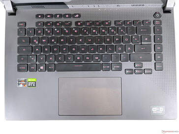 Asus ROG Strix G15 G513 - Keyboard