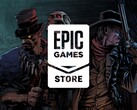 Banner for Blood West on the Epic Games Store is shown (Image source: Epic Games Store with edits)