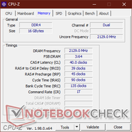 CPU-Z Memory