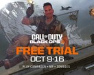 Call of Duty: Black Ops 6 free trial banner (Image source: Activision, Sony PlayStation with edits)